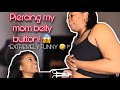 PIERCING MY MOM BELLY BUTTON ! 😱 *EXTREMELY FUNNY!😂* | ALISHARENA