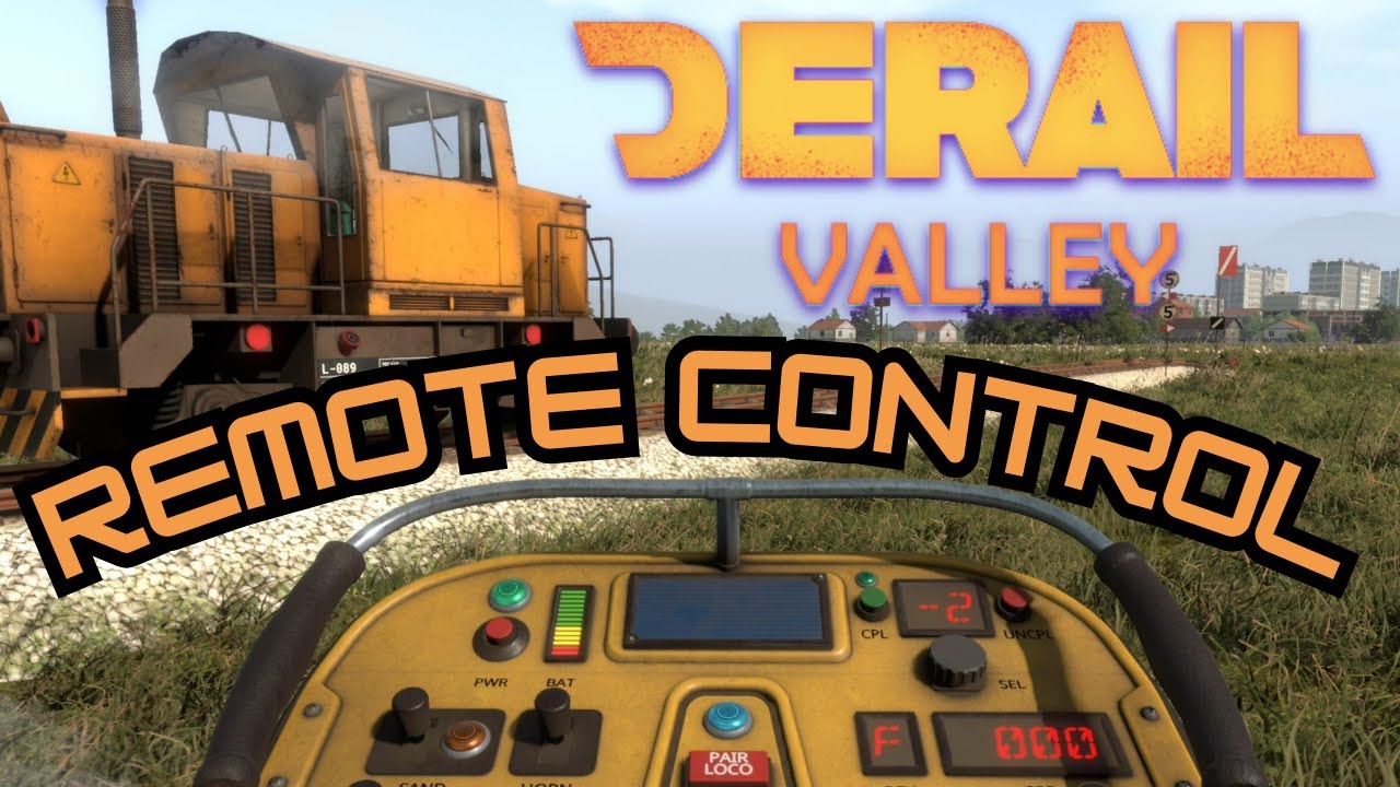 Derail Valley - Remote Control & Manually Service! - YouTube