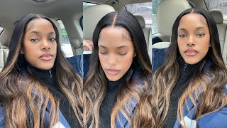 No Work Needed Fake Scalp Wig| The Best Highlight Wig Ever Ft. Hairvivi