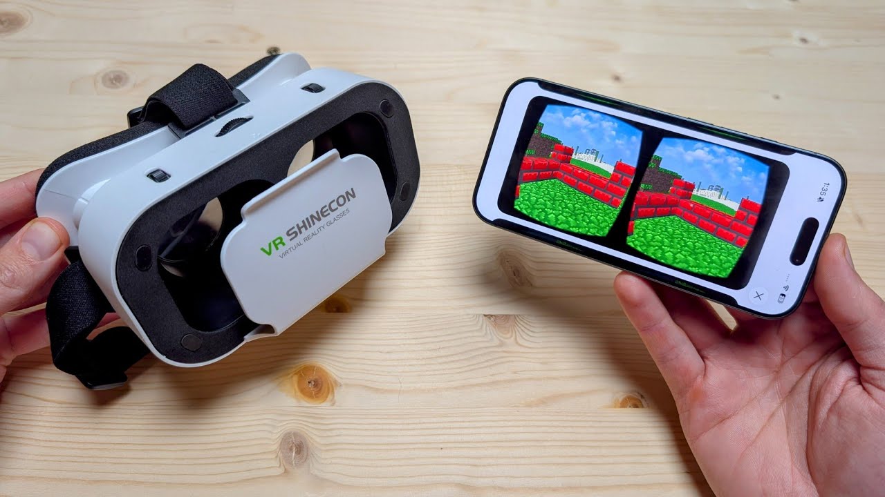 Можно ли играть в Minecraft или Roblox на очках виртуальной реальности VR Shinecon 3D?