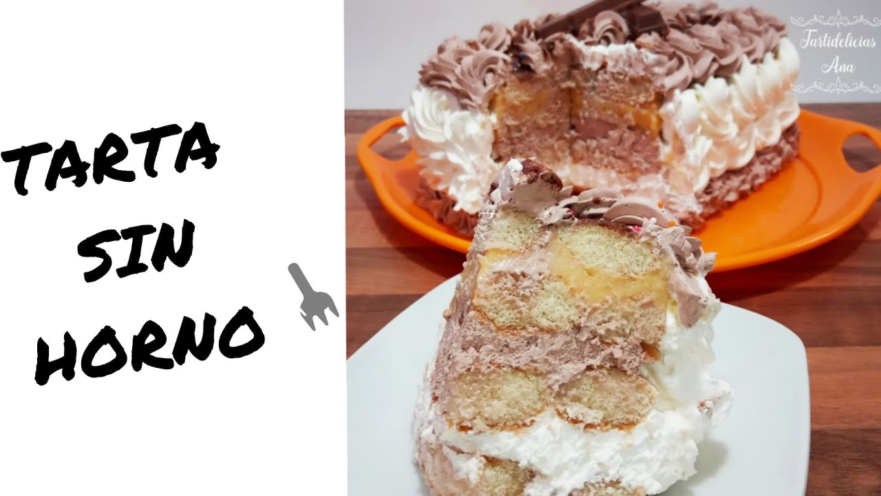 TARTA 🎂 (o Pastel) deliciosa SIN HORNO!!! Muy Fácil y pocos ingredientes.