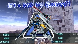 GBO2 RX-93FF Nu Gundam: It's a raid Nu Gundam?!