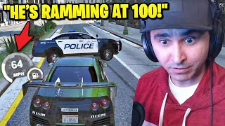 Summit1g Reacts to State of NoPixel Cop Chases in GTA 5 RP