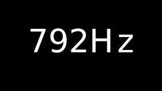 Speaker Sound Test 792Hz