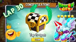 Dragon City - Reached LAP 30 REWARD of Dracarctic Predator Dragon