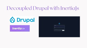 Part 1 | Decouple Drupal with Inertiajs | Drupal and Inertiajs Integration. | Headless Drupal