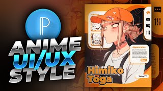 Speed Art - Gfx Anime Ui Style - Pixellab