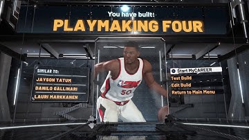 How To Make The Best Playmaking Four in NBA 2K20