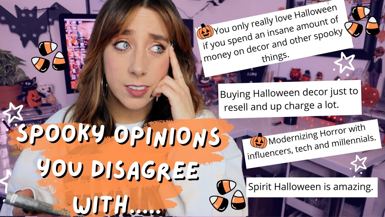 REACTING TO YOUR UNPOPULAR SPOOKY OPINIONS | HALLOWEEN HAPPY