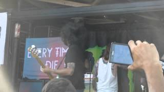 Every Time I Die - Thirst / Underwater Bimbos from Outer Space - Live 6-14-14 Vans Warped Tour 2014