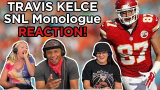 Famous TRAVIS KELCE - SNL Monologue | Reaction! Net Worth