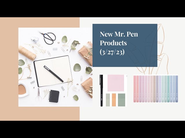 Testing Out Mr.Pen Products Pens Highlighter And More. #mrpen #howto  #testing ✍📖 