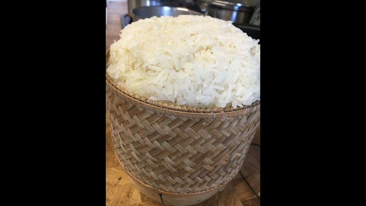 How to make Thai Sticky Rice called Khao Niaw - YouTube