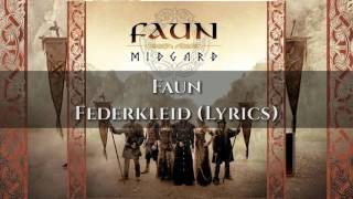 Faun - Federkleid (LYRICS VIDEO) chords