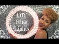 HOW TO: TWO CHEAP & EASY DIY RING LIGHTS (Under $25)