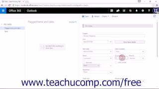 Outlook on the Web Tutorial Creating a New Task Microsoft Training