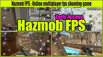 Hazmob FPS : Online multiplayer fps shooting game (Early Access) : first gameplay