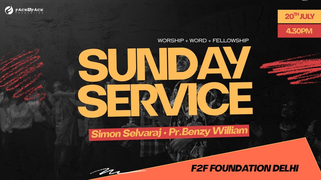 SUNDAY EVENING SERVICE | 20TH JULY 2025 | BENZY WILLIAM I SIMON PETER SELVARAJ
