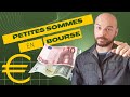 Investir en bourse avec de petites sommes  50 euros pour dbutant