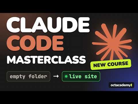 Claude Code Masterclass 2026: Build a Real Web App with Claude AI
