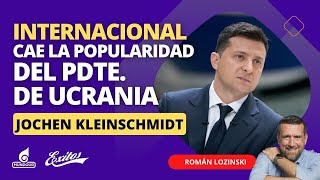 ¿Cae la popularidad del presidente de Ucrania Volodímir Zelenski?