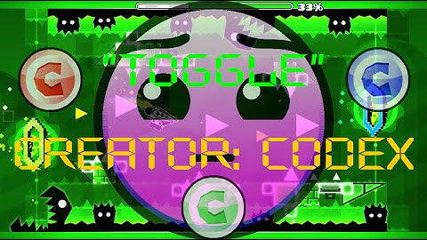 Geometry Dash - "Toggle" by Codex (Hard/3 Coins)