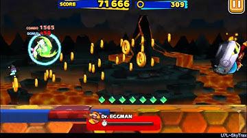 Sonic Runners(Android) - Vector - Gameplay