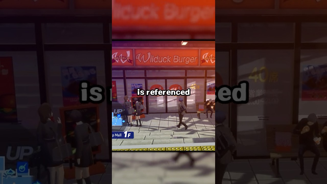 Persona 3 Restaurant reference in Persona 5