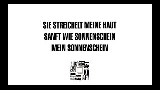 GLASHAUS - Sonnenschein - Lyric Video (Official 3pTV)