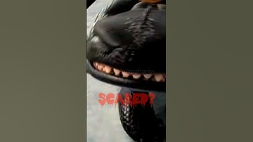 Scared? #edit #httyd #capcut #fyp #toothless #fypシ #nightfury #dragon #hiccup #httyd2 #shorts