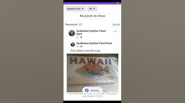 Another group removed my videos. Thank God I have my own page