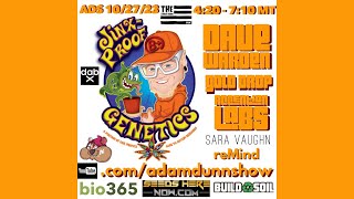 Authenticating the Vault: James Bean (SHN) & Jinxproof Genetics | The Adam Dunn Show 10-27-23