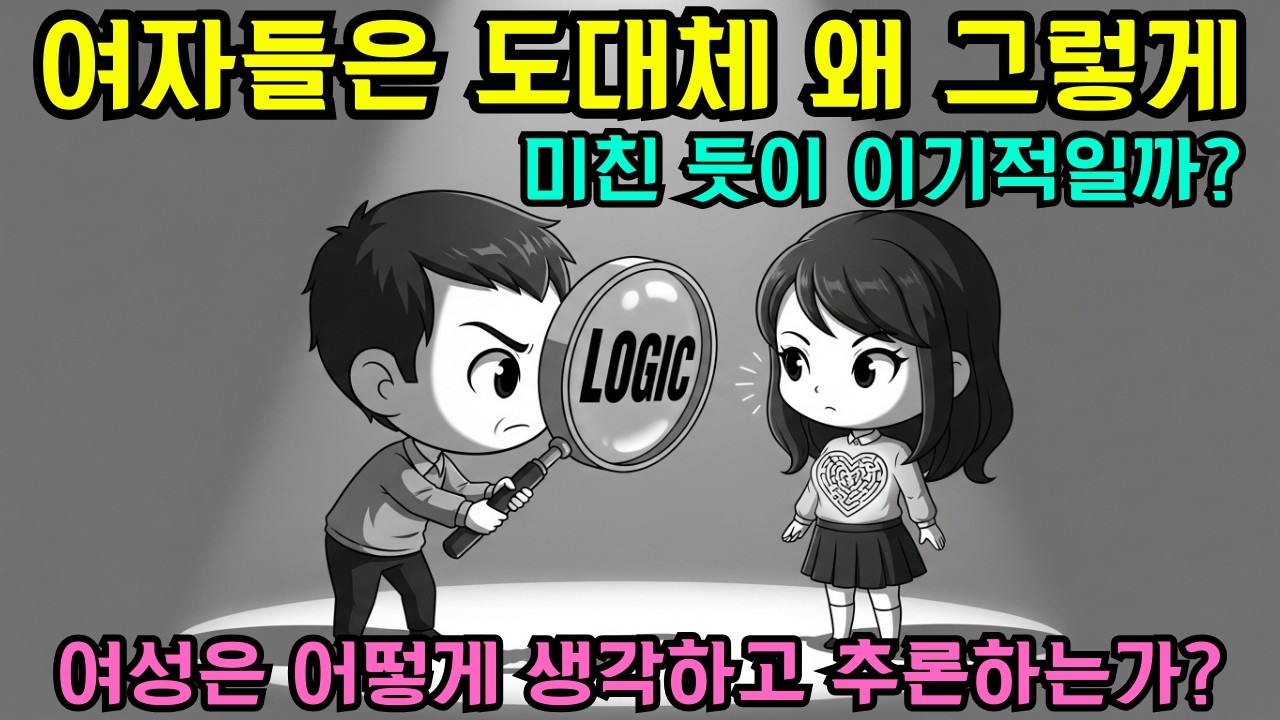 여자들은 도대체 왜 그렇게 미친 듯이 이기적일까?