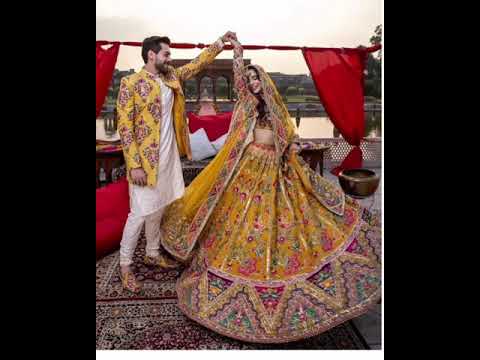 groom mehndi dress/ bridal mehndi dress 