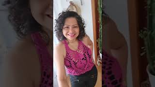 Regata de Crochê Estilo Nadador. Vídeo aqui no canal @roseknechtel Regata de Crochê Estilo Nadador. Vídeo aqui no canal @roseknechtel
