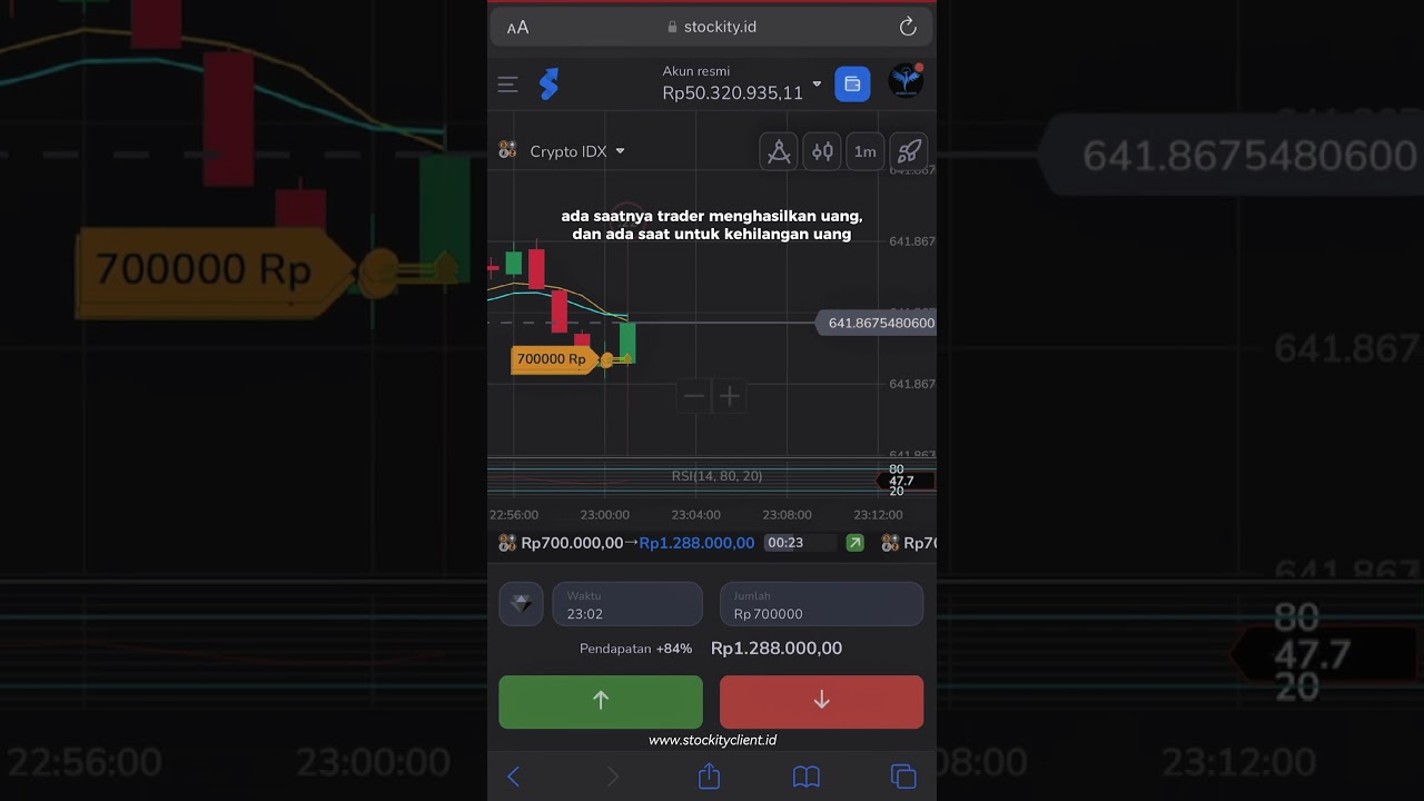 Yuk belajar trading sekarang link descripti 