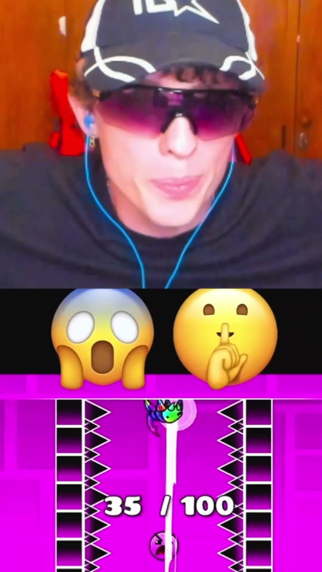 HACKEA geometry dash con un MASAJEADOR?