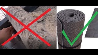 waterproof Jeep carpet insulation  DIY car interior project