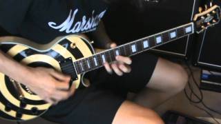 Jammin On A Zakk Wylde Style Backing Track
