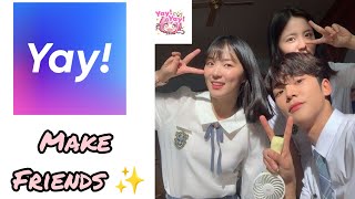 تطبيق للتحدث مع اليابانيين والكوريين ♥️ | تطبيق للتعرف على اصدقاء جدد 🌟| تطبيق لمحاربة الملل 💗| شرح🎀 screenshot 1