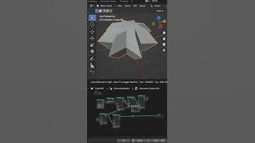 Geometry Nodes Blender Animation Tutorial #shorts #blender #animation #3dmodeling #geometrynodes
