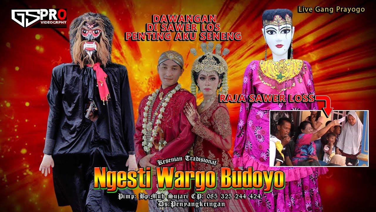 dawangan ngesti wargo budoyo full saweran live gang prayogo 2019