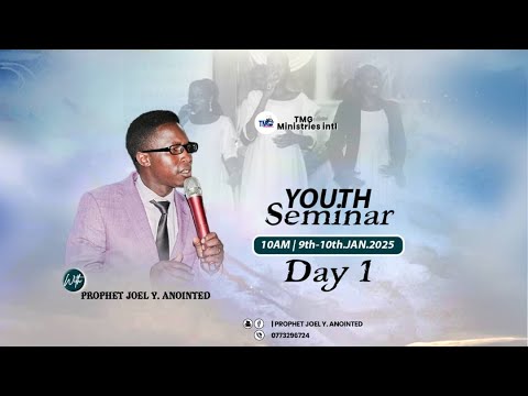 DAY 1 || YOUTH SEMINAR || PROPHET JOEL ANOINTED || 9th Jan 2025 - YouTube