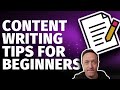 CONTENT WRITING TIPS for Beginners featuring WP Eagle Viewers