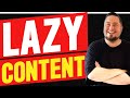 Get Traffic With Lazy Content Curation