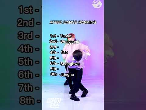 Ateez Dance Ranking