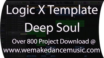 Vocal Deep House Music Production Template For Logic Pro X - Deep Soul By Egas