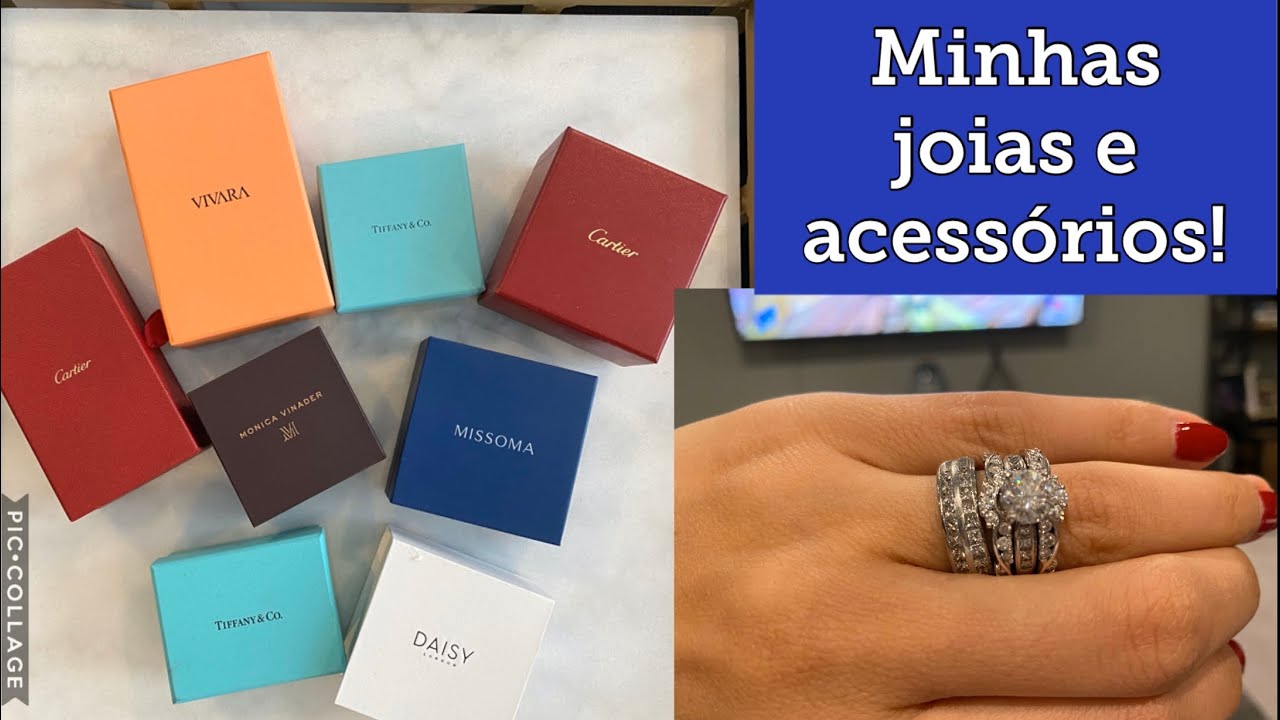 Minha coleção de joias e acessórios!