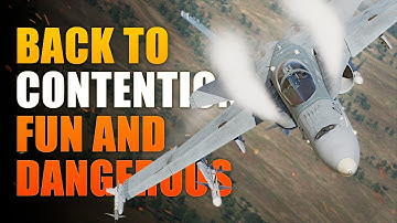 F/A-18 on Contention 80s Server | DCS | PvP Multiplayer | Syria Map | Amazing Graphics