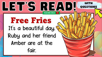 READING COMPREHENSION FOR GRADE 4, 5, AND 6 MATATAG   FALL FRIES
